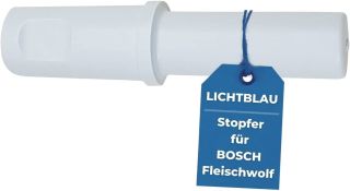 Stopfer Stössel für Bosch Fleischwolf MUM4 MUZ4FW1 MUZ4FW3 MUZ4FW4 MUZ5FW1