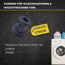LICHTBLAU Flusensieb für Gorenje Waschmaschine 279538 Waschtrockner Siebeinsatz Fusselsieb 249808 PS-08 KPL