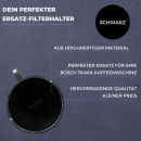 Filterhalter schwarz für Bosch Kaffeemaschine TKA6A
