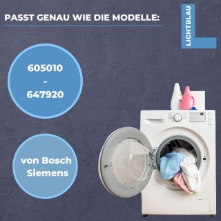 Flusensieb Filter für Siemens Waschmaschine Fremdkörperfalle paßt für 647920 #32 