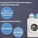 Flusensieb 647920 f&uuml;r Bosch Siemens Waschmaschine und Waschtrockner 00647920