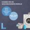 T&uuml;rgriff wei&szlig; Constructa Bosch Siemens 00483087 f&uuml;r Waschmaschinen komplett mit Verschlusshaken und Achsen