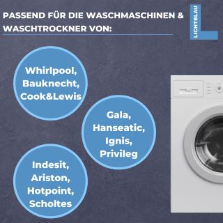 Bauknecht Whirlpool Filter Flusensiebeinsatz Sieb für Waschmaschine 481248058385