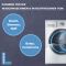 Lichtblau Filter Flusensieb für Waschmaschine und Waschtrockner I Ersatzteil Fusselsieb passend für Neff Balay Constructa Siemens Bosch 614351 I Filtereinsatz IQ300 IQ500 IQ700