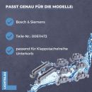 Lager Clips Befestigung f&uuml;r Klappstachelreihe passend f&uuml;r Bosch Siemens 611472 00611472