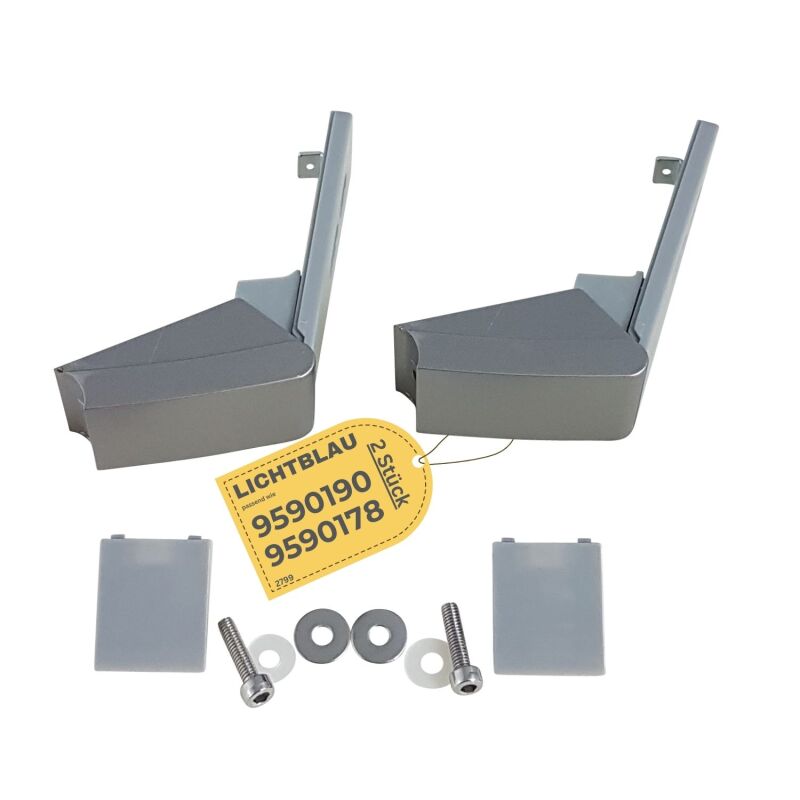 ONIX TECH 2 Pièces Charniere Poignée de Porte per il Frigo avec le ONIX TECH 2 Pièces Charniere Poignée de Porte per il Frigo avec le