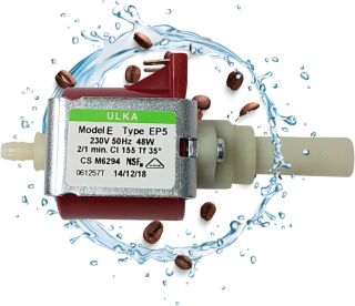 LICHTBLAU Pumpe Ulka EP5 48W 230V 15bar passend für Whirlpool Bauknecht 481236018581