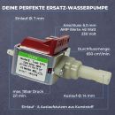 LICHTBLAU Pumpe Ulka EP5 48W 230V 15bar passend f&uuml;r Whirlpool Bauknecht 481236018581