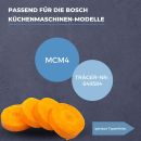 Schneidmesser Einsatz grob für Träger 649584 Bosch Küchenmaschine MCM4