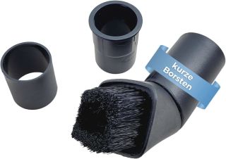 Staubsaugerbürste universal I Bürstenaufsatz 35 mm mit Adapter  für 32 mm & 30 mm I Drehbar