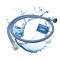 Lichtblau Zulaufschlauch Verlängerung Waschmaschine Geschirrspüler Anschluss Größe 1,5 m I 3/4 Zoll Gewinde I Verlängerung für Wasserzulaufschlauch universell verwendbar Hersteller unabhängig